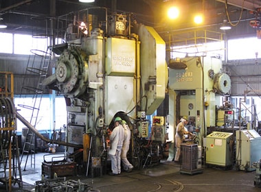 picture：Hot forging press