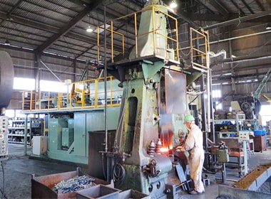 picture：Hot forging hammer