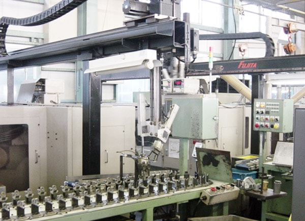 picture：Automatic outer diameter grinding line