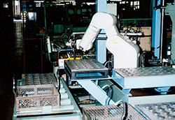 Picture: Assembly robot (Kumiko) in the past