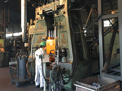 Picture: Hot forging